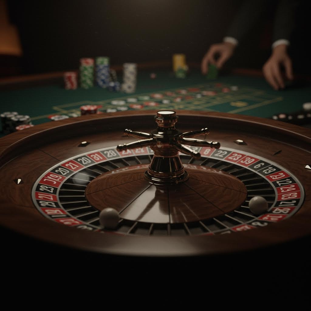 3x2 배열의 여섯 컷으로 분할된 사진. 한 남성과 여성이 도박 테이블에서 승리(환호하는 모습)와 패배(괴로워하거나 실망하는 모습)의 극적인 감정 변화를 번갈아 보여주고 있습니다. 이는 가상 화폐나 포인트 코인 같은 비실물 자산을 현금보다 가볍게 여기며 도박에 임할 때 발생하는 심리적 몰입과 결과의 심각성을 묘사합니다.