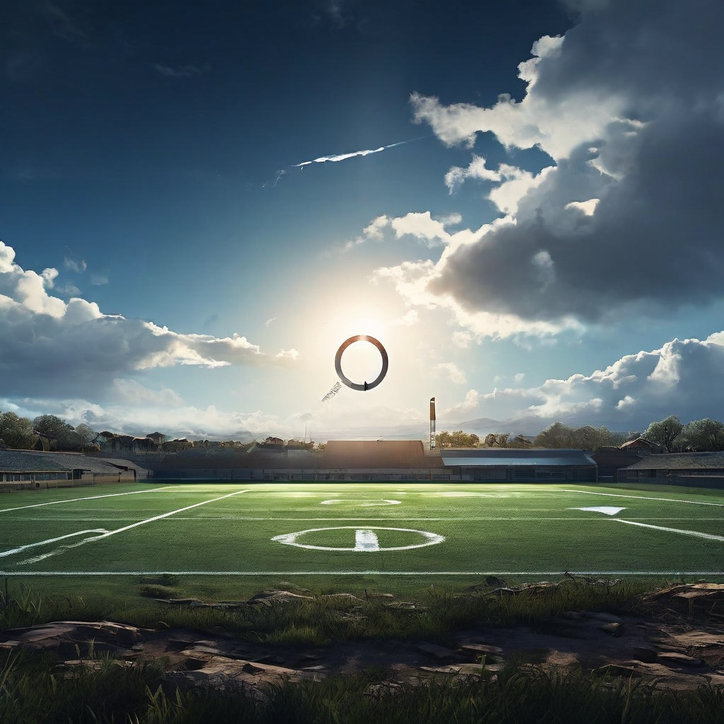 축구 이적 시장에서 특정 선수를 정밀하게 노리는 스카우터의 시선을 상징하는 조준선과 영입에 대한 미래의 불확실성을 나타내는 거대한 물음표를 보여주는 이미지.