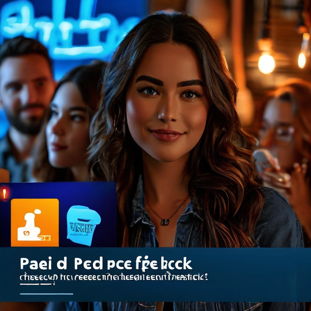 온라인 게시물에 '유료 선정' 배너가 선명하게 표시되어 있고, 이를 둘러싼 혼란스럽고 회의적인 사용자 아바타들이 속임수 광고의 문제점을 시각적으로 표현하고 있습니다.