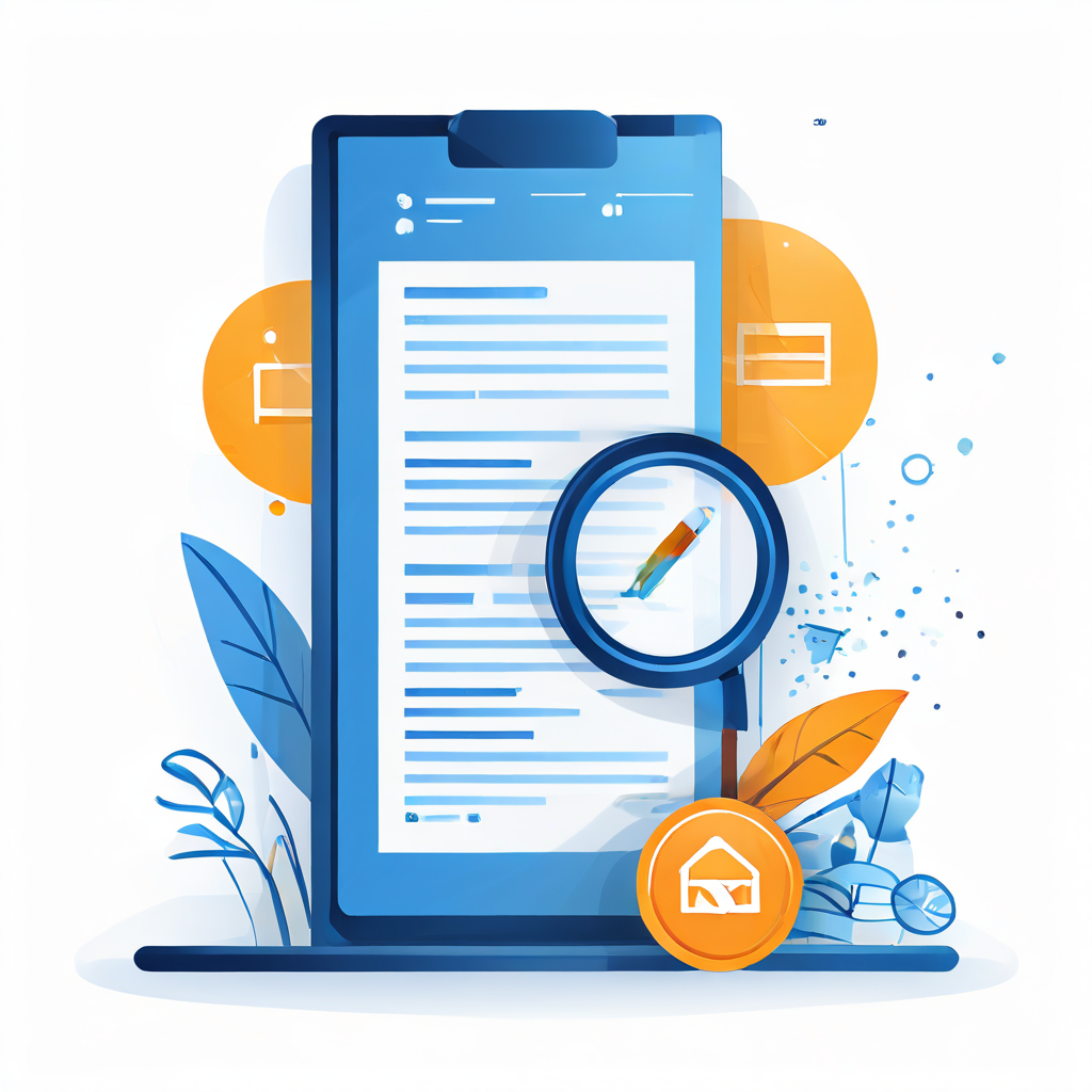 웹사이트 도메인 역사 로그 위에 놓인 돋보기와 각 검증 단계를 확인하는 체크 표시로 구성된 실용적인 도메인 검증 가이드를 시각적으로 보여주는 이미지입니다.