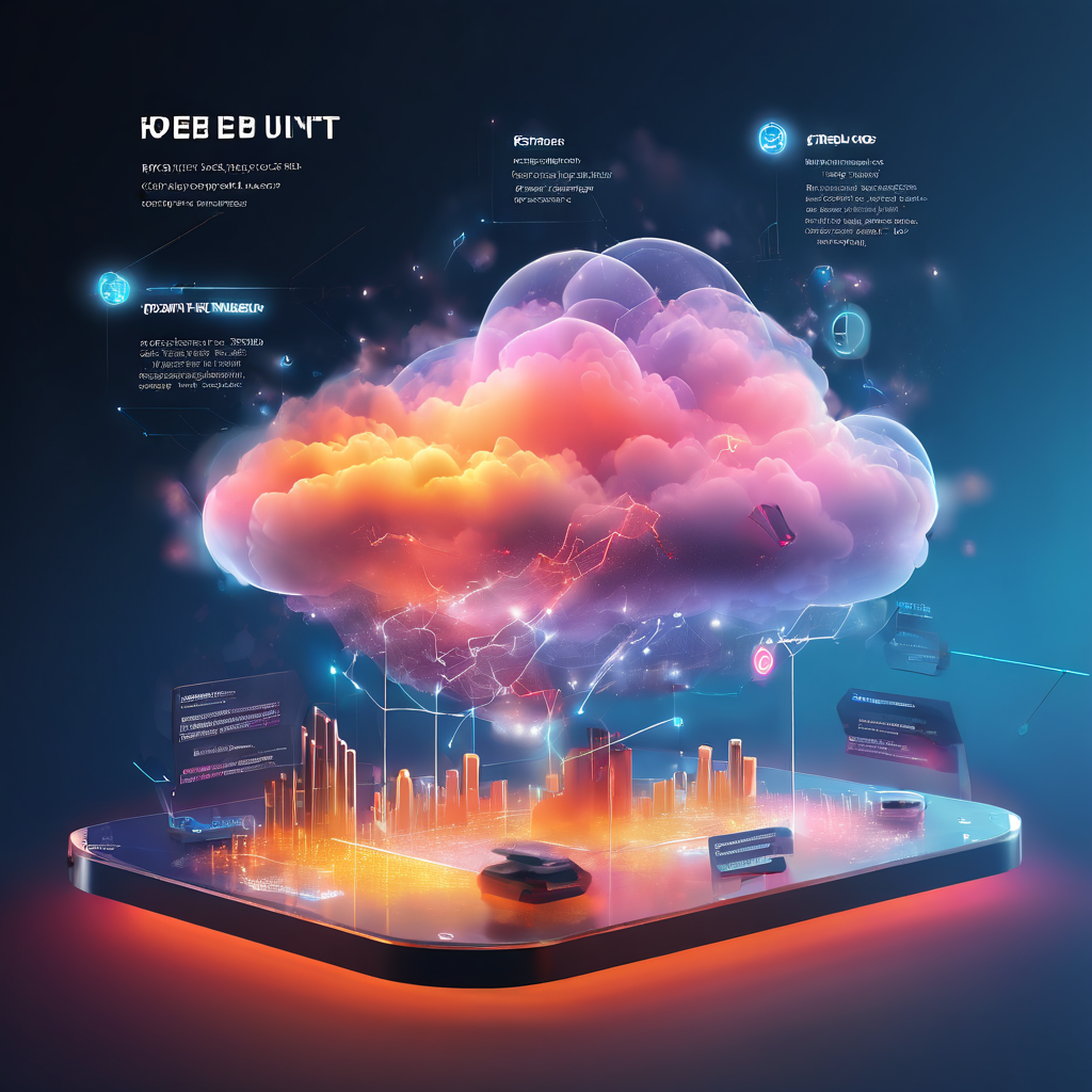 Premium digital platform interface showing a bet slip confirmation state with connected cloud and data layers, secure online...