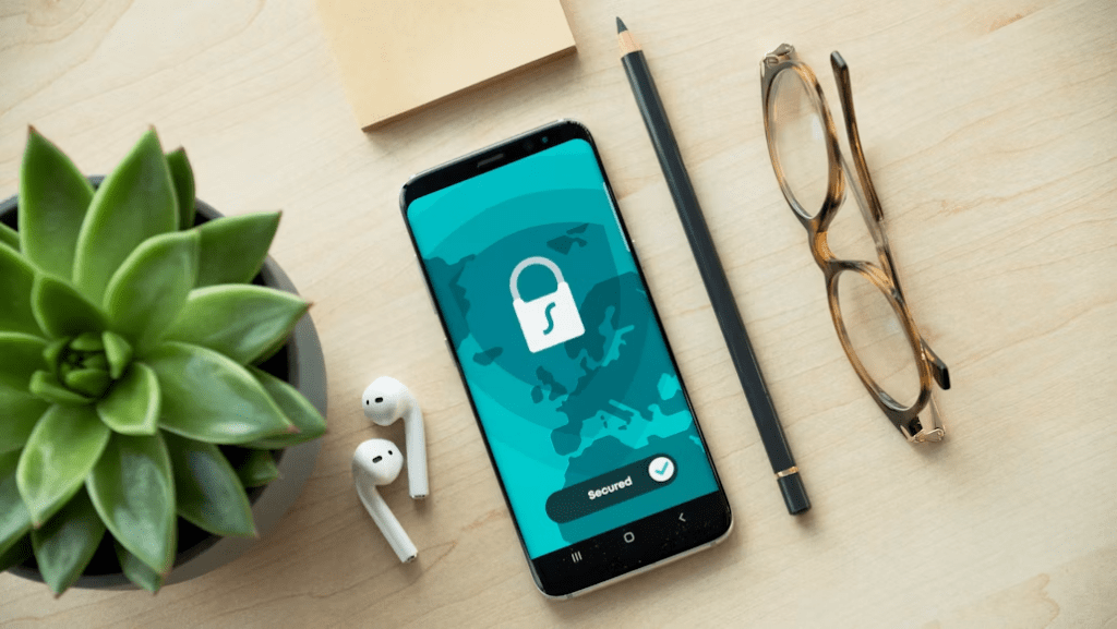 Online privacy concept representing browsing records, account activity, and personal information stored across devices.